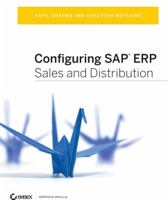 Configuring SAP ERP Sales and Distribution (eBook, PDF) - Sharma, Kapil; Mutsaddi, Ashutosh