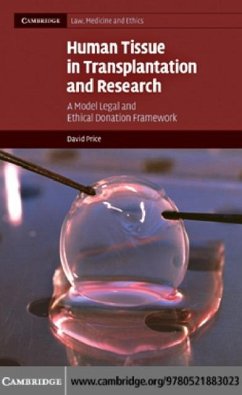 Cover Human Tissue in Transplantation and Research (eBook, PDF)