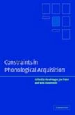 Constraints in Phonological Acquisition (eBook, PDF)