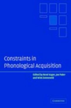 Cover Constraints in Phonological Acquisition (eBook, PDF)