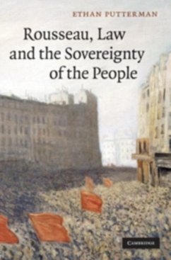 Rousseau, Law and the Sovereignty of the People (eBook, PDF) - Putterman, Ethan