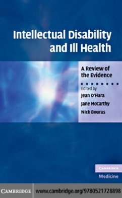 Cover Intellectual Disability and Ill Health (eBook, PDF)