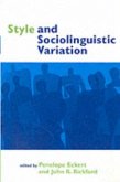 Style and Sociolinguistic Variation (eBook, PDF)