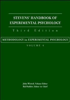Stevens' Handbook of Experimental Psychology, Volume 4, Methodology in Experimental Psychology (eBook, PDF)