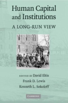 Human Capital and Institutions (eBook, PDF) Cover Human Capital and Institutions (eBook, PDF)