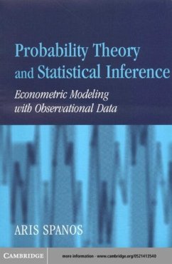 Probability Theory and Statistical Inference (eBook, PDF) - Spanos, Aris