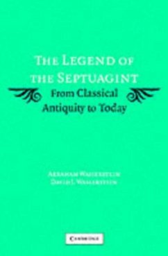Cover Legend of the Septuagint (eBook, PDF)