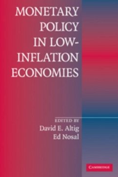 Cover Monetary Policy in Low-Inflation Economies (eBook, PDF)