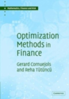 Optimization Methods in Finance (eBook, PDF) - Cornuejols, Gerard