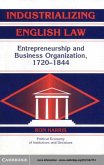 Industrializing English Law (eBook, PDF)