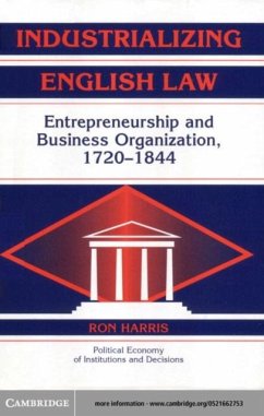 Industrializing English Law (eBook, PDF) - Harris, Ron