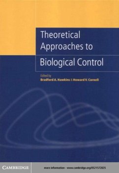 Theoretical Approaches to Biological Control (eBook, PDF)