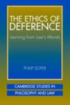 Ethics of Deference (eBook, PDF) - Soper, Philip