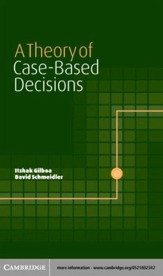 Cover Theory of Case-Based Decisions (eBook, PDF)