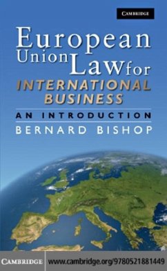 Cover European Union Law for International Business (eBook, PDF)
