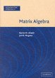Matrix Algebra (eBook, PDF) - Bild 1