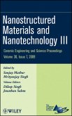 Nanostructured Materials and Nanotechnology III, Volume 30, Issue 7 (eBook, PDF)