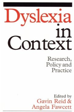 Cover Dyslexia in Context (eBook, PDF)