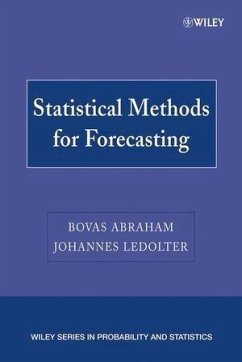 Statistical Methods for Forecasting (eBook, PDF) - Abraham, Bovas; Ledolter, Johannes