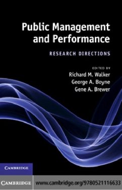 Public Management and Performance (eBook, PDF)