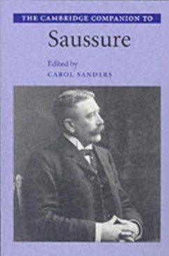 Cover Cambridge Companion to Saussure (eBook, PDF)