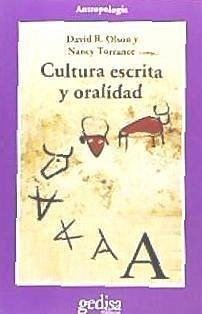 Cultura escrita y oralidad - Olson, David R.; Torrance, Nancy