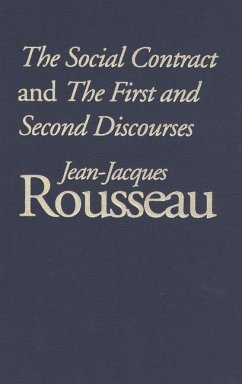 The Social Contract and The First and Second Discourses (eBook, PDF) - Rousseau, Jean-Jacques