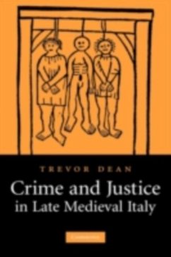 Cover Crime and Justice in Late Medieval Italy (eBook, PDF)