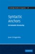 Syntactic Anchors (eBook, PDF) - Bild 1