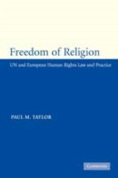 Cover Freedom of Religion (eBook, PDF)