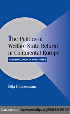 Cover Politics of Welfare State Reform in Continental Europe (eBook, PDF)
