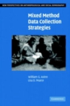 Mixed Method Data Collection Strategies (eBook, PDF) - Axinn, William G.