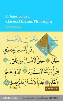 Introduction to Classical Islamic Philosophy (eBook, PDF) - Leaman, Oliver