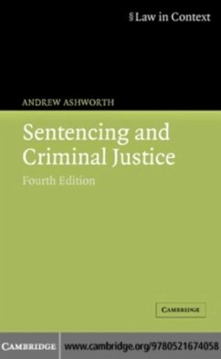 Cover Sentencing and Criminal Justice (eBook, PDF)