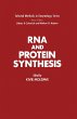 RNA and Protein Synthesis (eBook, PDF) - Bild 1