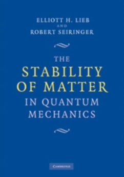 Cover Stability of Matter in Quantum Mechanics (eBook, PDF)