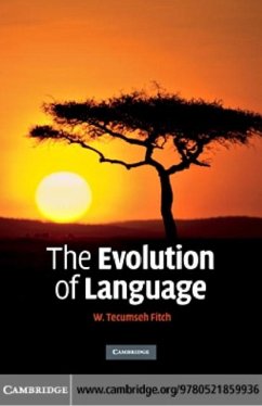 Evolution of Language (eBook, PDF) - Fitch, W. Tecumseh