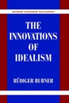 Innovations of Idealism (eBook, PDF) - Bubner, Rudiger