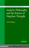 Analytic Philosophy and the Return of Hegelian Thought (eBook, PDF)