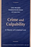 Crime and Culpability (eBook, PDF)