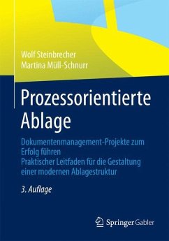 Prozessorientierte Ablage - Steinbrecher, Wolf;Müll-Schnurr, Martina
