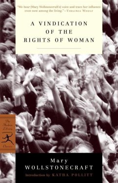 A Vindication of the Rights of Woman (eBook, ePUB) - Wollstonecraft, Mary