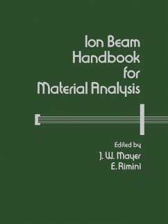 Ion Beam Handbook for Material Analysis (eBook, PDF) - Mayer, James W.; Rimini, E.