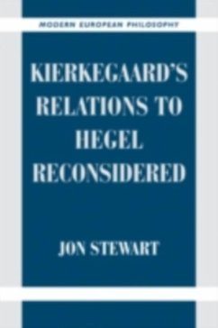 Kierkegaard's Relations to Hegel Reconsidered (eBook, PDF) Cover Kierkegaard's Relations to Hegel Reconsidered (eBook, PDF)