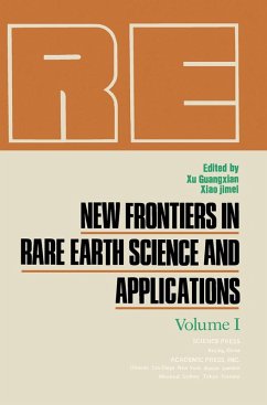 New Frontiers in Rare Earth Science and Applications (eBook, PDF)