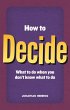 How to Decide (eBook, ePUB) - Bild 1