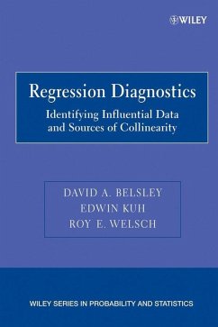 Regression Diagnostics (eBook, PDF) - Belsley, David A.; Kuh, Edwin; Welsch, Roy E.