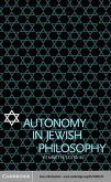 Autonomy in Jewish Philosophy (eBook, PDF)