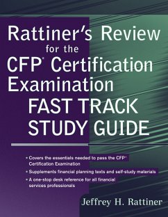 Rattiner's Review for the CFP(R) Certification Examination, Fast Track Study Guide (eBook, PDF) - Rattiner, Jeffrey H.