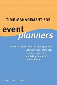 Time Management for Event Planners (eBook, ePUB) - Allen, Judy